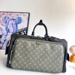 LOUIS VUITTON キープオール バンドリエール 50 LVパーク レザー メンズ 50×29×23cm