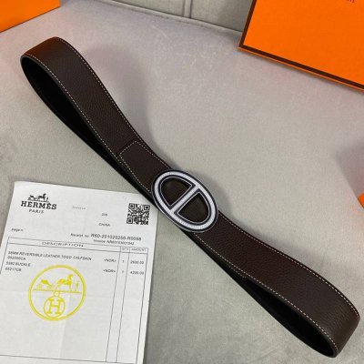 エルメス メンズ ベルト 単面 3.8cm