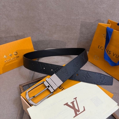 LV メンズ ベルト 両面用 35mm