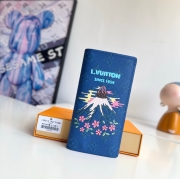 LOUIS VUITTON ブラッサ ウォレット モノグラム キャンバス メンズ 19×10×2cm