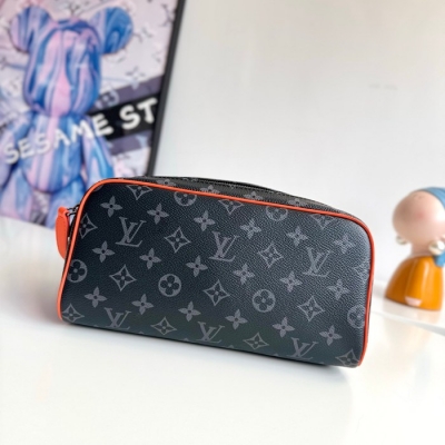 LOUIS VUITTON ドップキット 洗面用具ケース モノグラム エクリプス メンズ 28×16.5×15cm