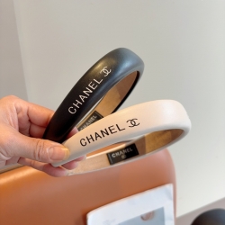 シャネル スタイル ヘアバンド レター