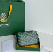 GOYARD ミニクラッチ コットンキャンバス ユニセックス 15×10×2cm
