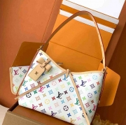 LV ショルダーバッグ キャリーオール 24×12×29cm