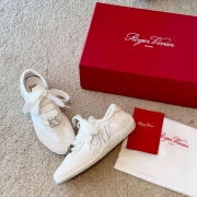 【ROGERVIVIER】ドイツトレーニングスニーカーレザースニーカーレディース