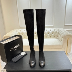 【CHANEL】25Aロングブーツレディース