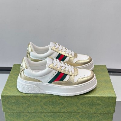 グッチ ユニセックス スニーカー 厚底 35-44