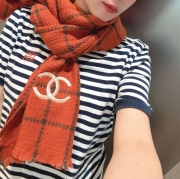 シャネル 秋冬新作 カシミヤスカーフ 35x 190cm