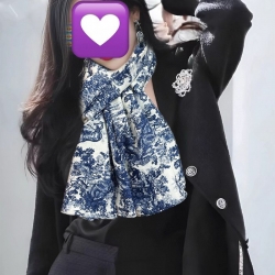 ディオール 新作2025 両面同色 アニマルジャングル 65x185