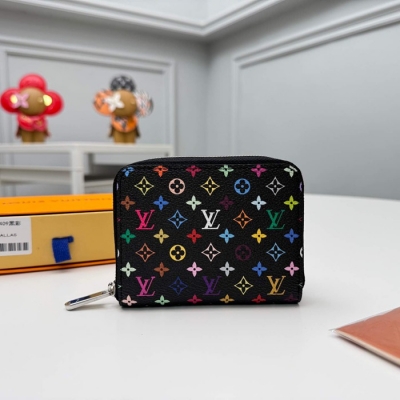 LOUIS VUITTON ジッピー コインパース モノグラム マルチカラー レディース 11×8.5×2cm