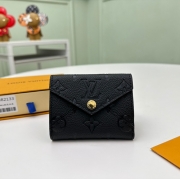 LOUIS VUITTON セレスト ウォレット モノグラム アンプラント レザー レディース 10×8×3cm