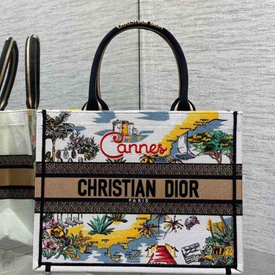 ディオール トートバッグ 36×18×28cm