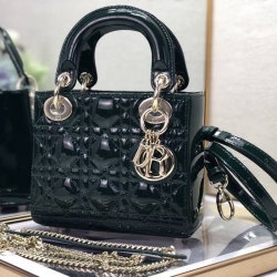 ディオール ハンドバッグ レディディオール 17×7×15cm