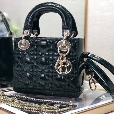 ディオール ハンドバッグ レディディオール 17×7×15cm