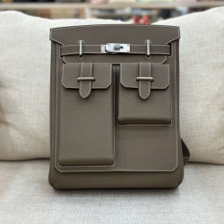 HERMES ハックアドス バックパック 取り外しポーチ付き メンズ 26×36×11cm
