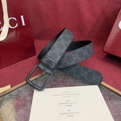グッチ メンズ ベルト GG 3.5cm