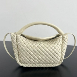 BV ショルダーバッグ レザー ハンドバッグ コブル 23×11×8cm