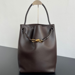 BV ショルダーバッグ レザー ハンドバッグ アンディアーモ 34×24×12cm