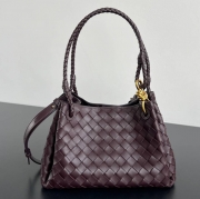 BV ショルダーバッグ レザー ハンドバッグ パラシュート 29.5×18.5×17.5cm