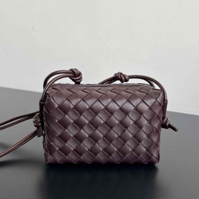 BV ショルダーバッグ レザー ハンドバッグ カメラバッグ 17×10×6cm