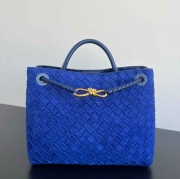 BV ショルダーバッグ スエード ハンドバッグ アンディアーモ 32×25×11cm