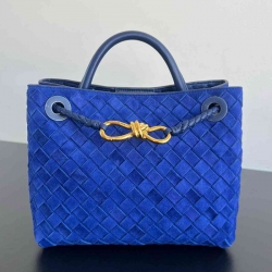 BV ショルダーバッグ スエード ハンドバッグ アンディアーモ 25×22×10.5cm