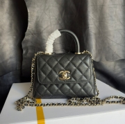 シャネル ハンドバッグ ココハンドル 11.5×14.5×5.5cm