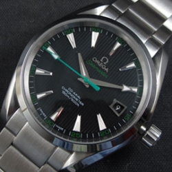 OMEGA シーマスター アクアテラ Asian ETA搭載 自動巻き ブラック