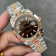 ROLEX M126301 デイトジャスト 41mm チョコレート 芸能人愛用 ハイグレード