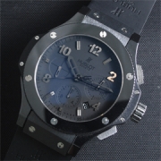 HUBLOT ビッグバン オールブラック アワーグラス テンパス Asian 7750搭載 28800振動