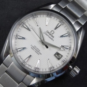 OMEGA シーマスター アクアテラ Asian ETA搭載 ホワイト 夜光