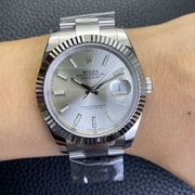 ROLEX M126334 CLEAN製 41mm シルバー 2024市場最高品質