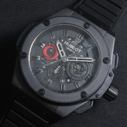 HUBLOT キングパワー アリンギ Asian 7750搭載 クロノグラフ グレー シースルー