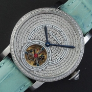 CARTIER ロトンド ドゥ 全面ダイヤモンド 自動巻き 大人気モデル