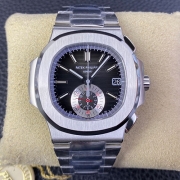 PATEK PHILIPPE 5980/1A-014 PPF工場 ノーチラス クロノグラフ ブラック 最高級