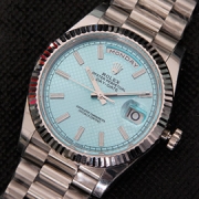 ROLEX 228238A デイデイト アイスブルー エバーローズ 保証