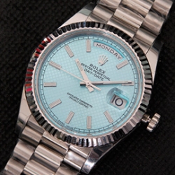 ROLEX 228238A デイデイト アイスブルー エバーローズ 保証