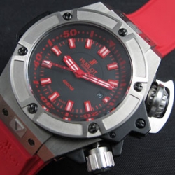 HUBLOT キングパワー オーシャノグラフィック 4000 Asian 2824搭載 チタン 送料無料