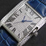 CARTIER タンクアングレーズ クォーツ搭載