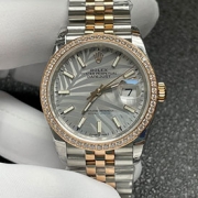 ROLEX M126281RBR デイトジャスト 36mm パームモチーフ 2024新品