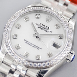 ROLEX 278274 デイトジャスト 31mm ホワイト 2824搭載