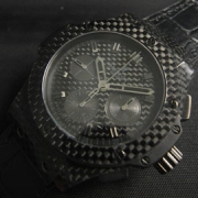HUBLOT ビッグバン オールブラック カーボンファイバー Asian 7750搭載