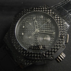 HUBLOT ビッグバン オールブラック カーボンファイバー Asian 7750搭載