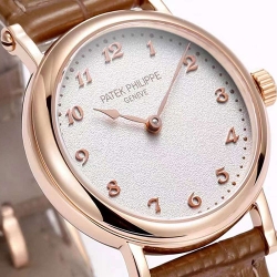 PATEK PHILIPPE 7200R-001 GS製 カラトラバ シルバーグレイン文字盤