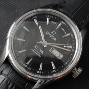 OMEGA デヴィル ブラック文字盤 カレンダー曜日表示 長期保証