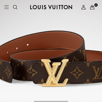 LV メンズ ベルト 両面用 40mm