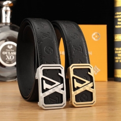 LV メンズ ベルト 自動バックル 35mm