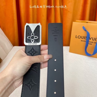 LV メンズ ベルト 4.0cm