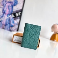 LOUIS VUITTON ポケット オーガナイザー タオリヨンレザー メンズ 11×7.5cm