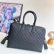 LOUIS VUITTON ポルトドキュマンジュール ブリーフケース ダミエインフィニ メンズ 37×28×6cm